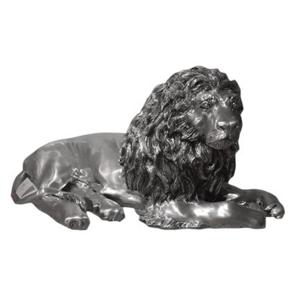 Скульптура Сидящий лев, Глянцевый