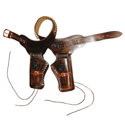 Патронташ для 2 револьверов