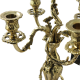 Канделябр на 5 свечей Голфино, золотой Bello De Bronze BP-14033-D, фотография рожков