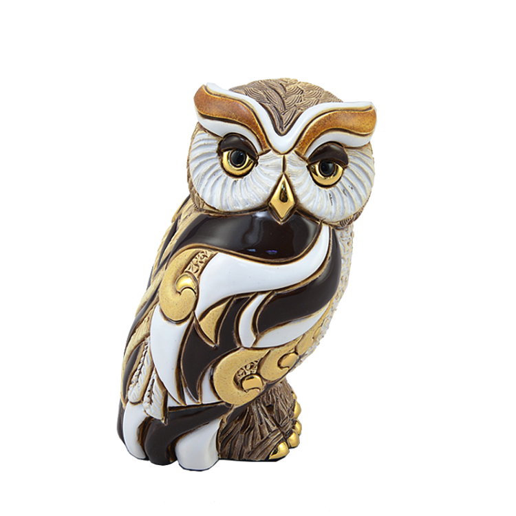 Статуэтка керамическая Филин De Rosa DR-SW-003