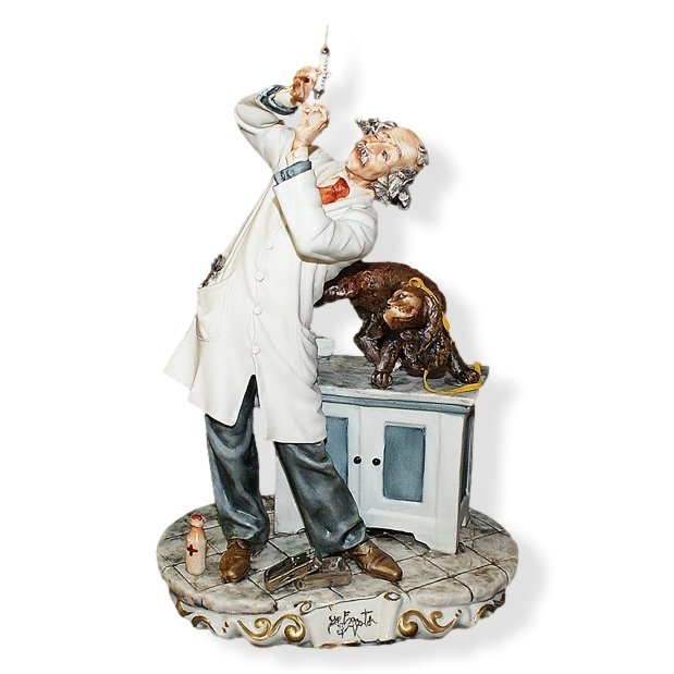 Статуэтка из фарфора Ветеринар