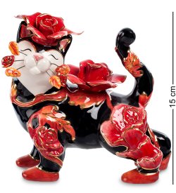 Статуэтка из керамики Черный Кот Гла-Муррр