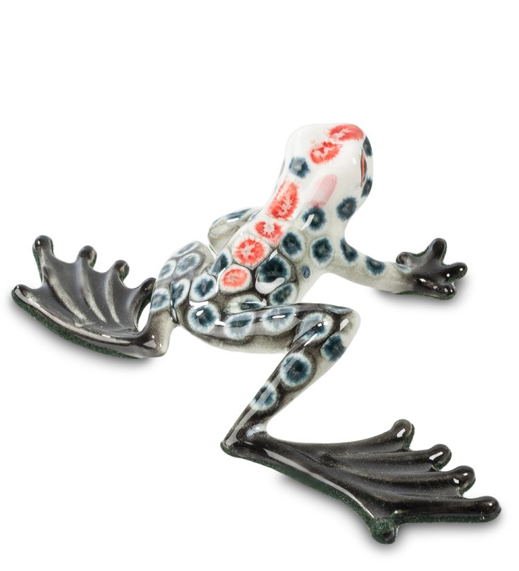 Фигурка из фарфора Ночная Лягушка Pavone JP-32/ 2 , вид сзади