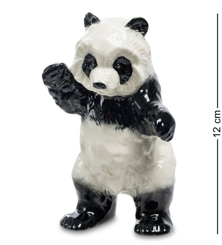 Статуэтка из фарфора Стоящая Панда Pavone JP-800/20
