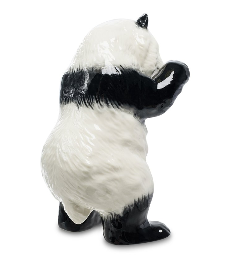 Статуэтка из фарфора Стоящая Панда Pavone JP-800/20, фотография со спины