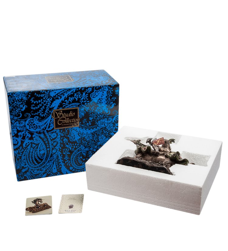 Статуэтка Молниеносный Рыцарский турнир Veronese WS-499/ 1, упаковочный вид