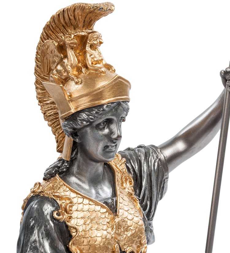 Статуэтка Афина Veronese WS-63, портретный вид