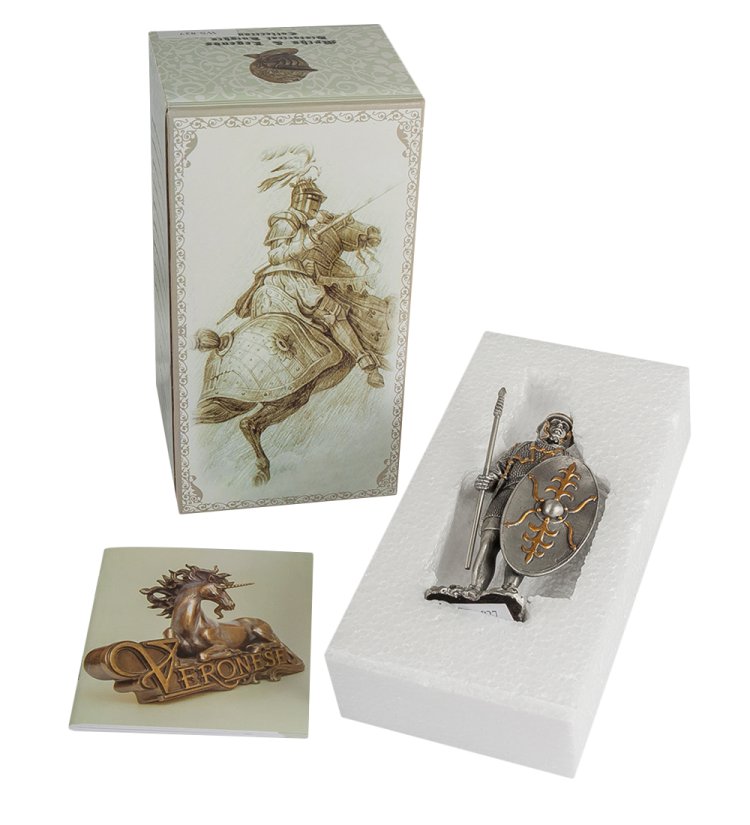 Статуэтка Средневековый воин Veronese WS-827, упаковочный вид