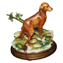 Статуэтка из фарфора Ирландский сеттер