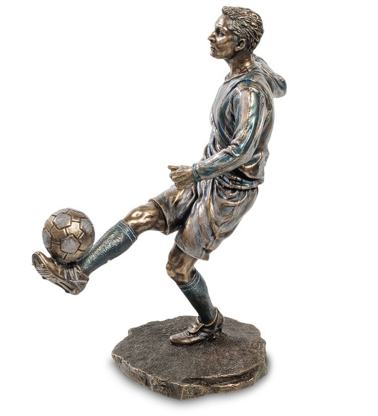 Статуэтка Футболист Veronese WS-881, оборотная сторона