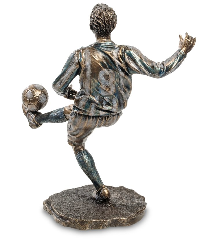 Статуэтка Футболист Veronese WS-881, оборотная сторона