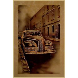 Картина Ретро c кристаллами Swarovski