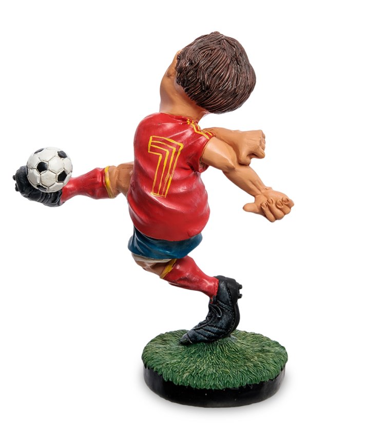 Статуэтка Футболист - Атака The Comical World of Stratford RV-734, оборотная сторона
