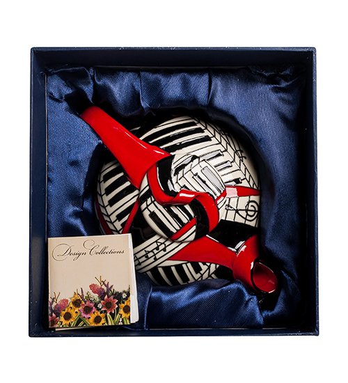 Заварочный чайник из фарфора Виртуоз Pavone JP-631/ 2, упаковочный вид