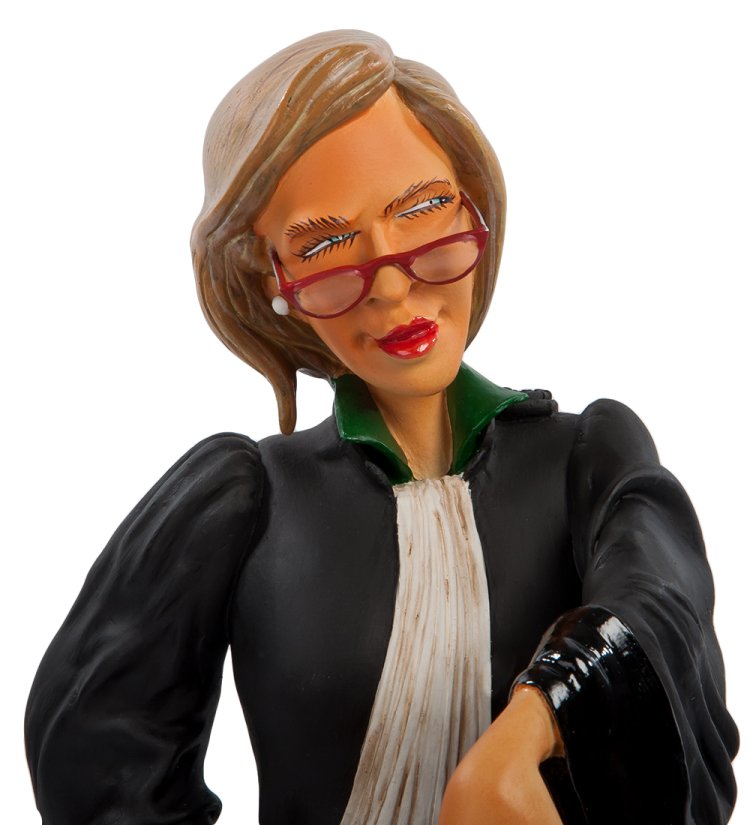 Статуэтка Женщина Адвокат - The Lady Lawyer Forchino FO-85514, портретный вид