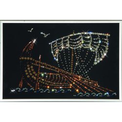 Картина Галера c кристаллами Swarovski