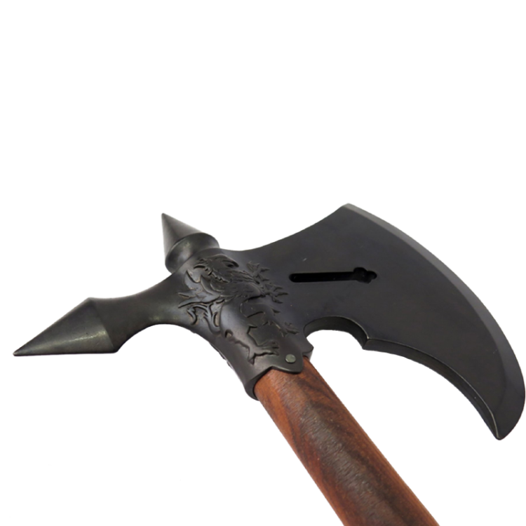 Макет Боевого Топорика, Франция, 15 век, черненый DE-7601, оборотная сторона