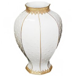 Ваза для цветов из фарфора Золотая Флоренция