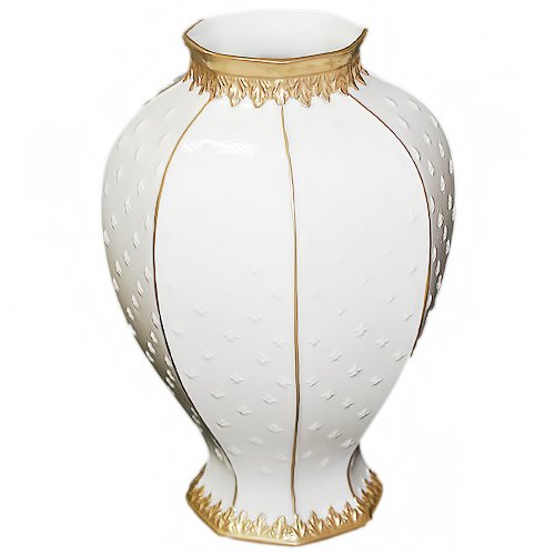 Ваза для цветов из фарфора Золотая Флоренция Cattin 814/2VFO