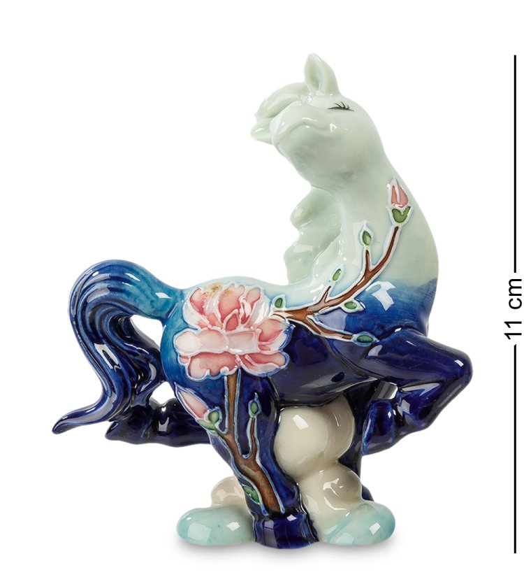 Статуэтка из фарфора Лошадка Мальвина Pavone JP-61/58