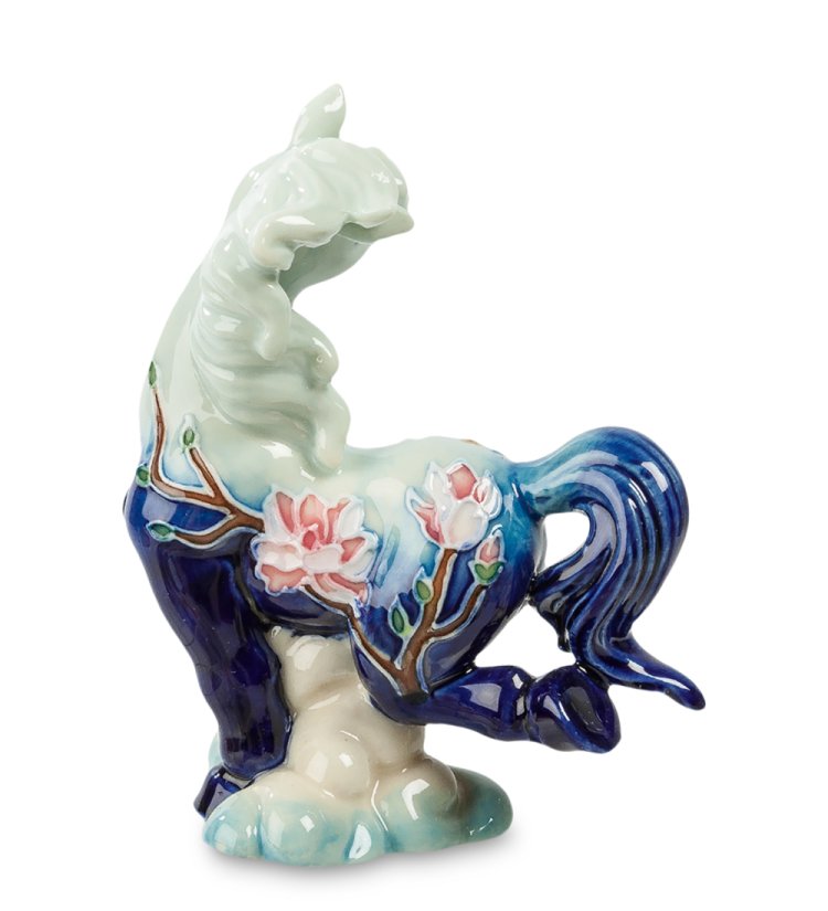 Статуэтка из фарфора Лошадка Мальвина Pavone JP-61/58, оборотная сторона