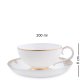 Чайный набор из фарфора на 2 персоны Чайная Гармония Pavone JK- 30, вид одной чашки