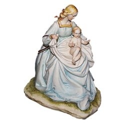 Фарфоровая статуэтка Дева Мария с Иисусом