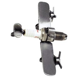 Самолет свеча - фигурка из металла