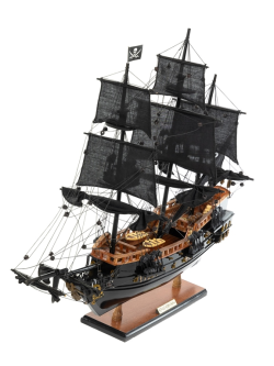 Корабль Черная Жемчужина - Модель на подставке