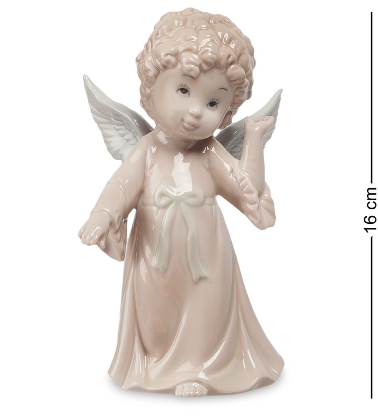 Статуэтка из фарфора Ангелочек девочка Pavone JP-05/ 2 