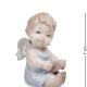 Статуэтка из фарфора Ангелочек Мальчик с книгой Pavone JP-36/ 1