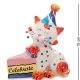 Статуэтка из керамики Котенок Именинник Pavone CMS-31/20
