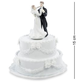 Шкатулка из керамики Молодожены