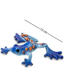 Фигурка из фарфора Синяя Лягушка