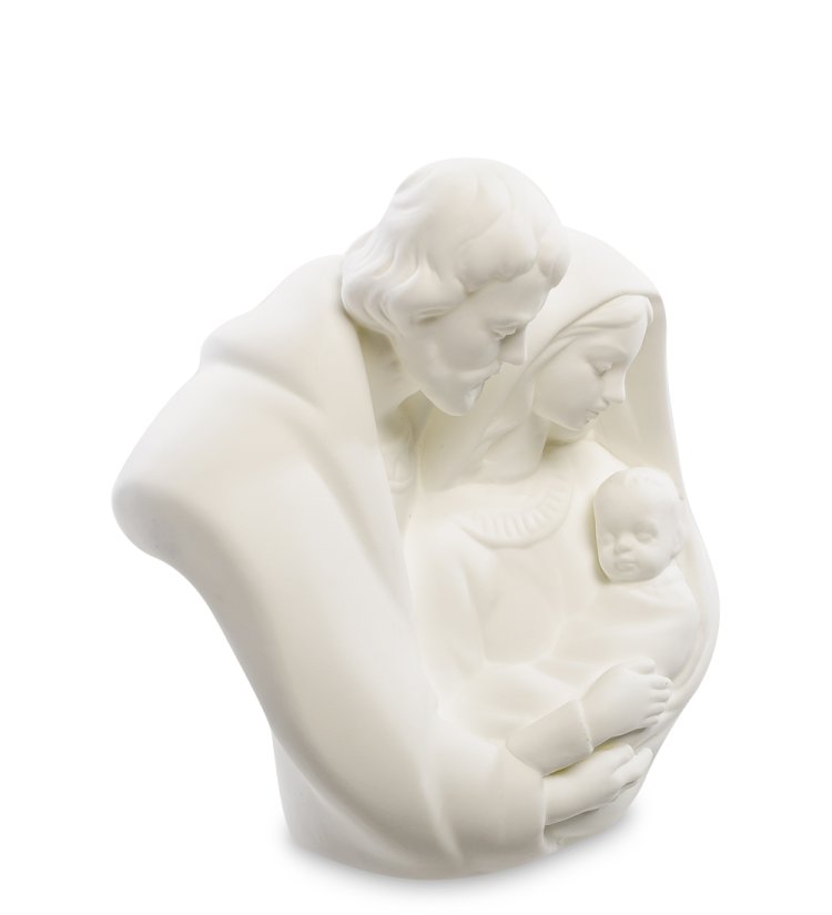 Статуэтка из фарфора с подсветкой Рождество Христово Pavone JP-186/17, фотография сбоку