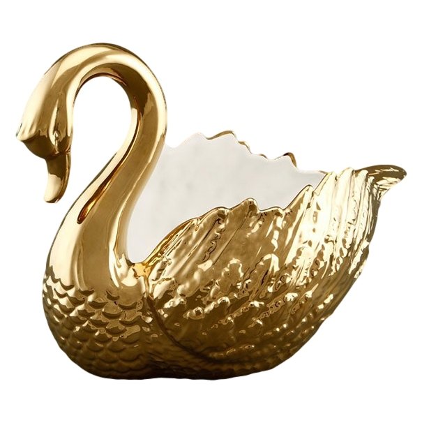 Чаша для фруктов Лебедь