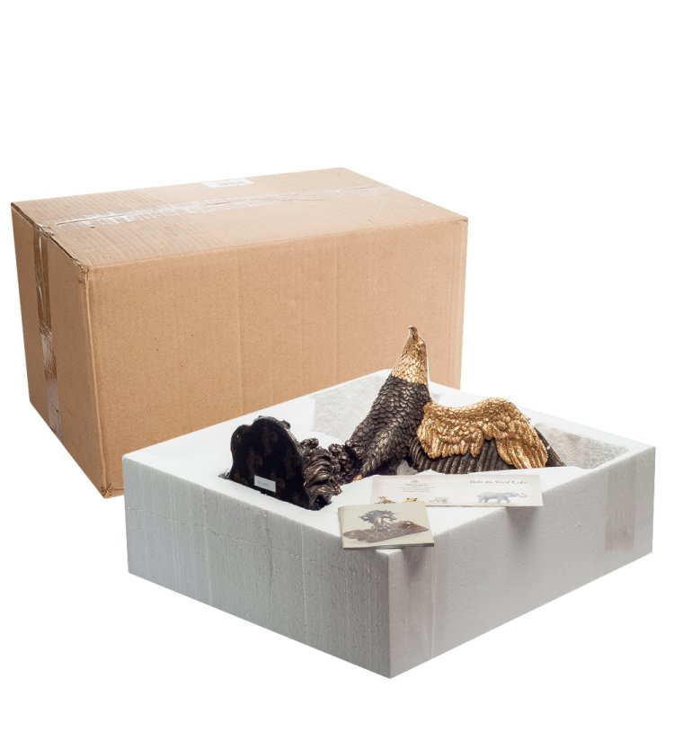 Статуэтка Орел на охоте Veronese WS-695/ 2, упаковочный вид