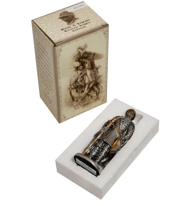 Статуэтка Рыцарь - Стойка с Мечом Veronese WS-992, упаковочный вид