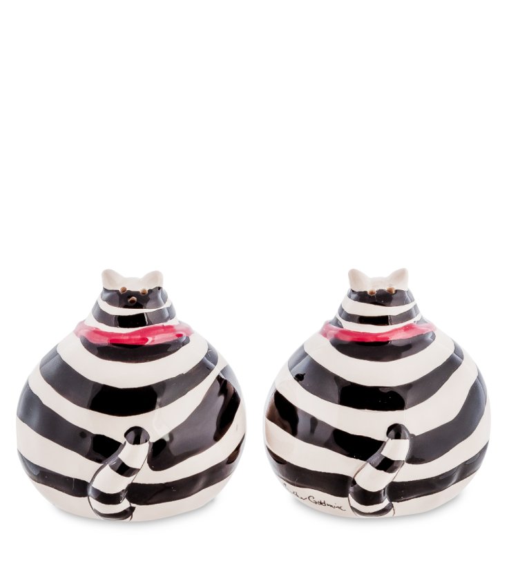 Набор соль-перец Кот Либерт Blue Sky BS- 80, фотография со спины