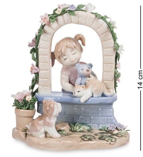 Статуэтка из фарфора Первая мечта Pavone JP-42/14