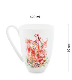Кружка из фарфора Русская Краса