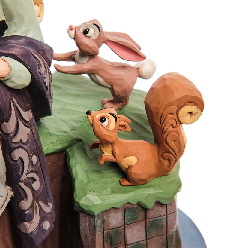 Статуэтка Спящая красавица с жителями леса Disney Traditions 906748, увеличенный вид деталей