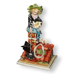 Фарфоровая статуэтка Трубочист