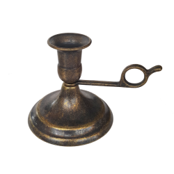 Ночной подсвечник с кольцом из латуни на 1 свечу