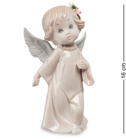 Статуэтка из фарфора Ангелок девочка