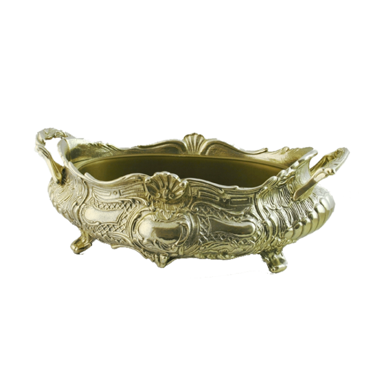 Фруктовница декоративная из латуни, 42 см Alberti Livio AL-82-336