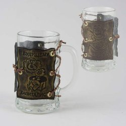 Подарочная кружка для пива Будущему капиталисту