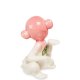 Статуэтка из фарфора Обезьяна с розовой головой Pavone JP-81/19, фотография со спины