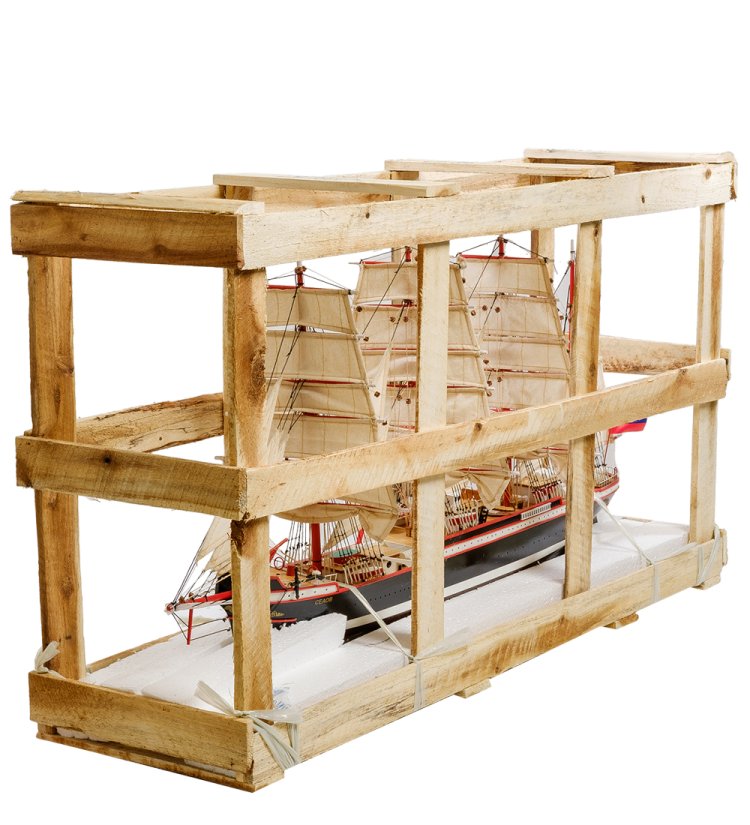 Модель парусного корабля Седов 1921 г. фото упаковки