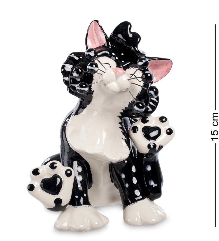 Статуэтка из керамики Кот Чарльстон Pavone CMS-31/22